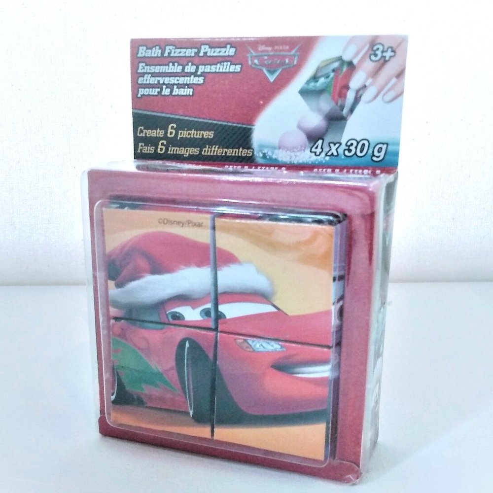 Disney Pixar Cars-Bath Fizzer Puzzle-Ages 3+ New In Package
